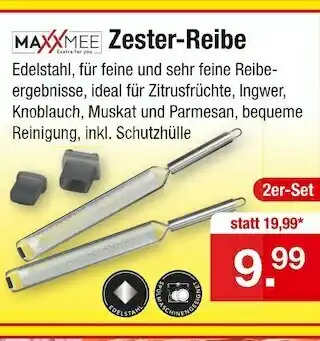 Zimmermann Zester-reibe Angebot