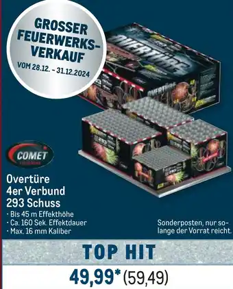 METRO COMET Overtüre 4er Verbund 293 Schuss Angebot