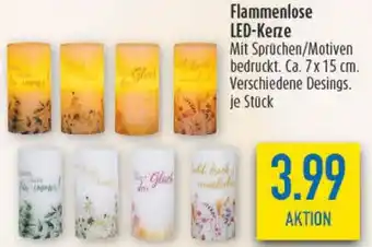 diska Flammenlose LED-Kerze Angebot