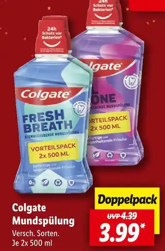 Lidl Colgate mundspülung Angebot