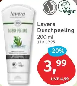 Budni Lavera Duschpeeling Angebot