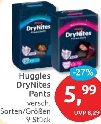 Budni Huggies DryNites Pants Angebot