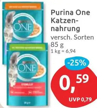 Budni Purina One Katzennahrung Angebot