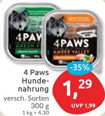 Budni 4 Paws Hundenahrung Angebot