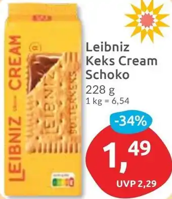 Budni Leibniz Keks Cream Schoko Angebot