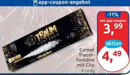 Budni Comet Traumfontäne mit Clip Angebot