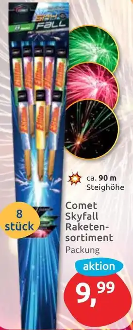 Budni Comet Skyfall Raketensortiment Angebot