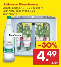 Netto Marken-Discount Lichtenauer Mineralwasser Angebot