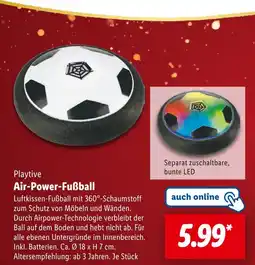 Lidl Playtive air-power-fußball Angebot