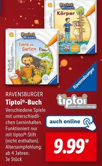 Lidl Ravensburger tiere im garten oder körper Angebot