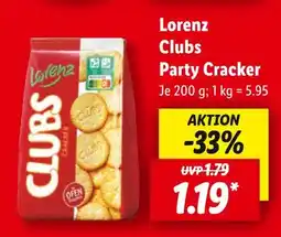 Lidl Lorenz clubs party cracker Angebot