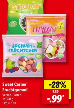 Lidl Sweet corner fruchtgummi Angebot