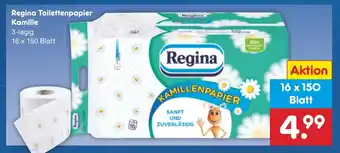 Netto Marken-Discount Regina Toilettenpapier Kamille Angebot