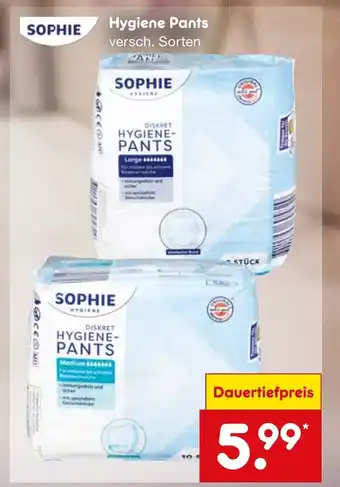 Netto Marken-Discount SOPHIE Hygiene Pants Angebot