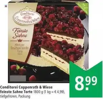 Marktkauf Conditorei Coppenrath & Wiese Feinste Sahne Torte Angebot