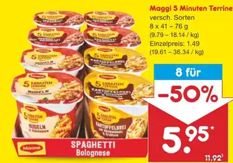 Netto Marken-Discount Maggi 5 Minuten Terrine Angebot