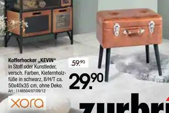 Zurbrüggen Xora kofferhocker „kevin“ Angebot