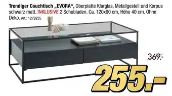 Zurbrüggen Trendiger couchtisch „evora“, Angebot