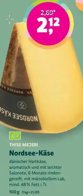 Biomarkt THISE MEJERI Nordsee-Käse Angebot