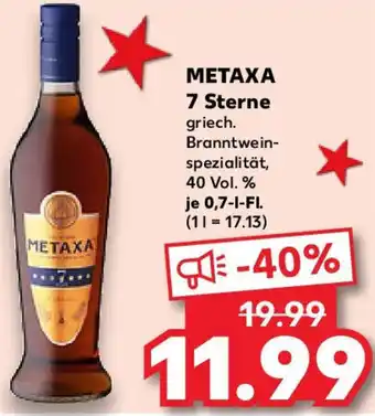 Kaufland METAXA 7 Sterne Angebot