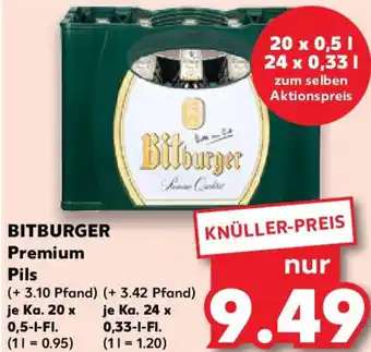 Kaufland BITBURGER Premium Pils Angebot