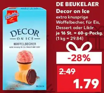 Kaufland DE BEUKELAER Decor on Ice Angebot