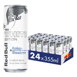 Netto Marken-Discount Red Bull Energy Drink White Edition Kokosnuss-Blaubeere 0,355 Liter Dose, 24er Pack Angebot