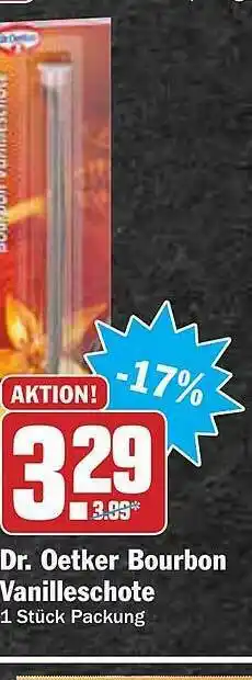 AEZ Dr Oetker Bourbon Vanilleschote Angebot