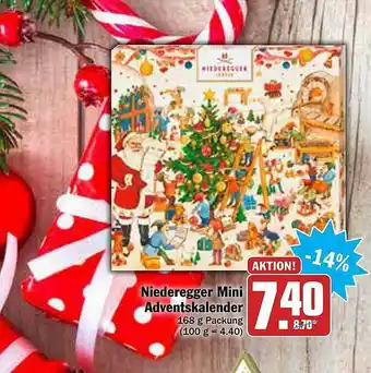 AEZ Niederegger Mini Adventskalender Angebot