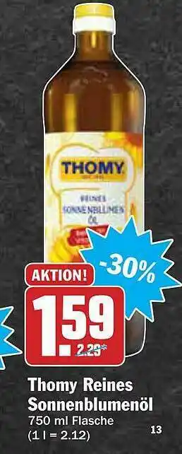 AEZ Thomy Reines Sonnenblumenöl Angebot