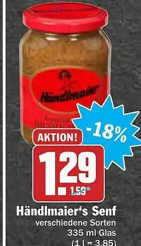 AEZ Händlmaier's Senf Angebot