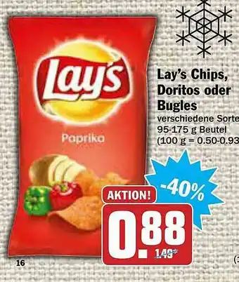 AEZ Lay's Chips, Doritos Oder Bugles Angebot