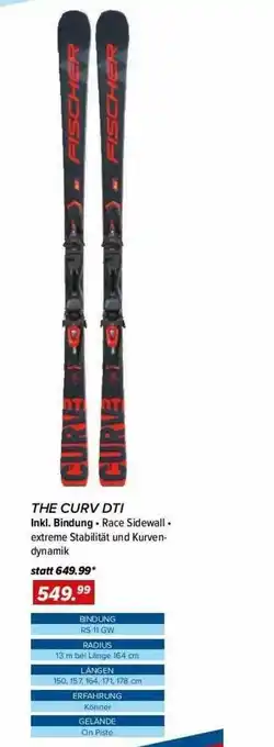 Hervis Fischer The Curv Dti Angebot