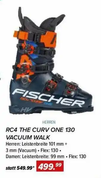 Hervis Fischer Rc4 The Curv One 130 Vacuum Walk Angebot