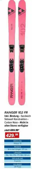 Hervis Ranger 102 Fr Angebot