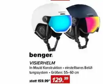 Hervis Benger Visierhelm Angebot