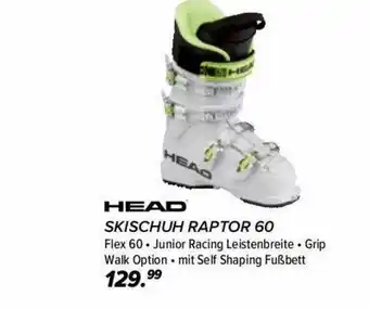 Hervis Head Skischuh Raptor 60 Angebot