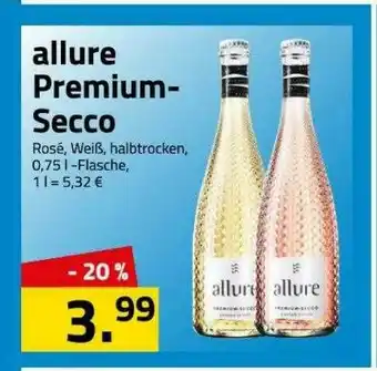 Logo Getränkemarkt Allure Premium-secco Angebot