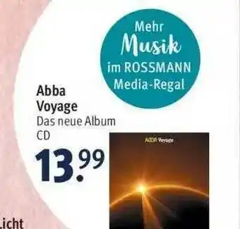 Rossmann Abba Voyage Angebot