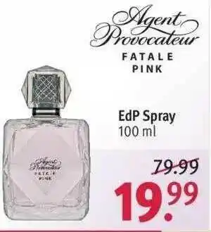 Rossmann Agent Provocaleur Fatale Pink Edp Spray Angebot