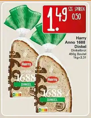 WEZ Harry Anno 1688 Dinkel Angebot