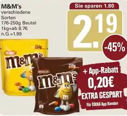 WEZ M&M's Angebot