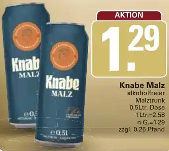 WEZ Knabe Malz Angebot