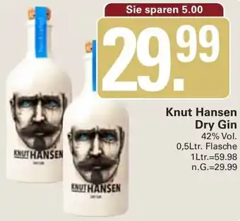 WEZ Knut Hansen Dry Gin Angebot