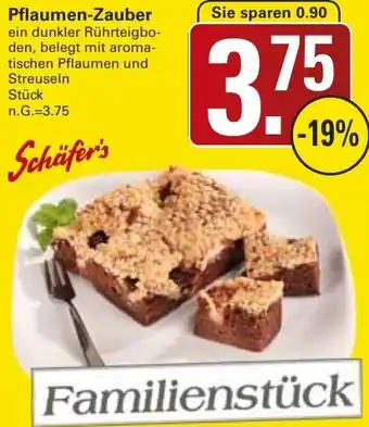 WEZ Schäfer's Pflaumen-Zauber Angebot