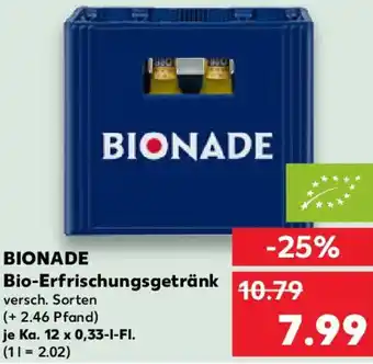 Kaufland BIONADE Bio-Erfrischungsgetränk Angebot