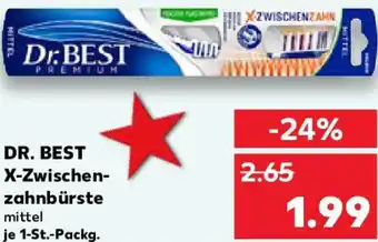 Kaufland DR. BEST X-Zwischenzahnbürste Angebot