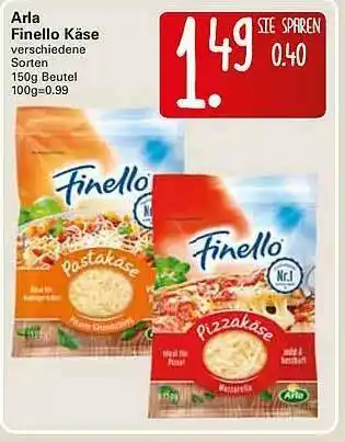 WEZ Arla Finello Käse Angebot