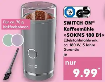 Kaufland SWITCH ON Kaffeemühle SOKMS 180 B1 Angebot