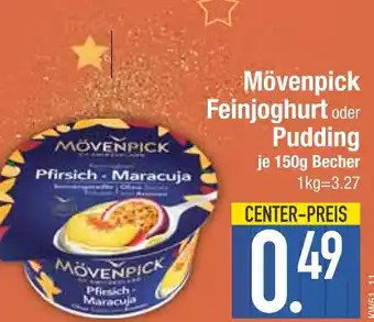 Edeka Mövenpick feinjoghurt oder pudding Angebot